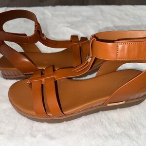Franco Sarto Tan Sandals